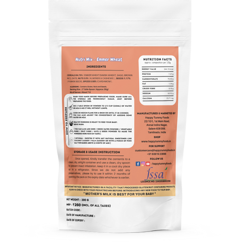 Emmer Wheat Nutri Mix