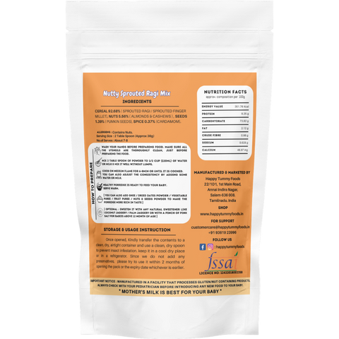 Cereal-Nutty Sprouted Ragi
