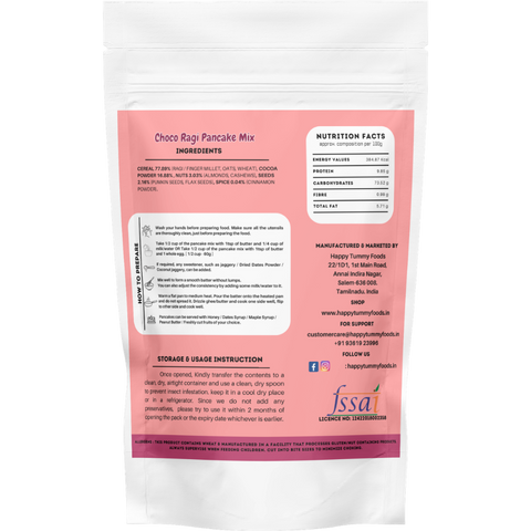 Choco Ragi Pancake Mix