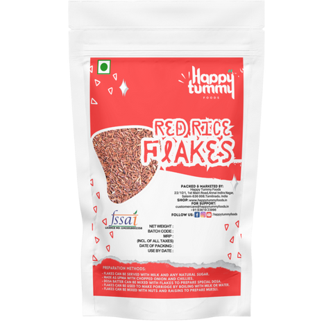 Flakes-Red Rice / Red Kavuni Rice