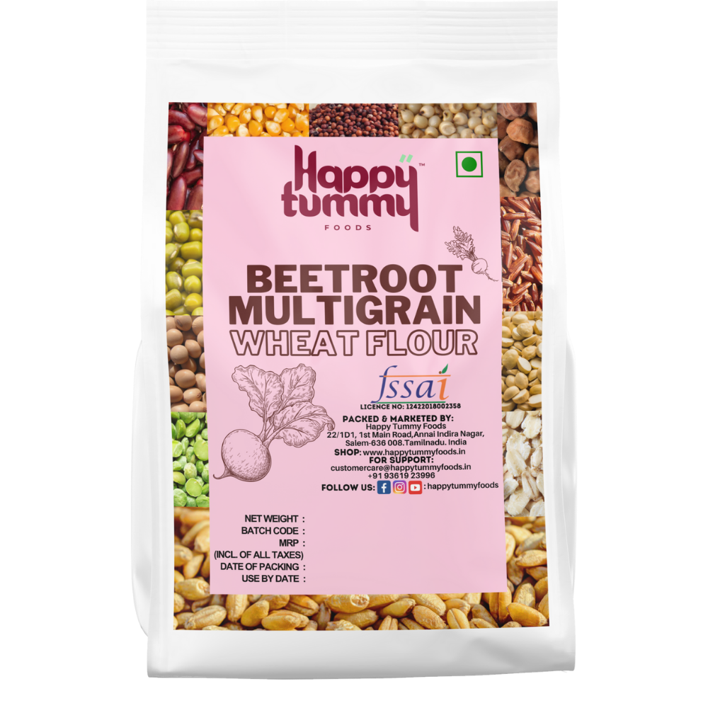 Beetroot Multigrain Atta – Happy Tummy Foods