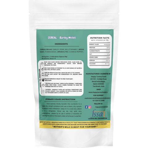 Cereal-Barley Millet