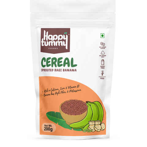 Cereal-Sprouted Ragi Banana